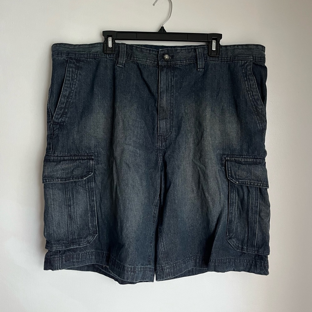 St. John's Bay Dark Blue Cargo Shorts